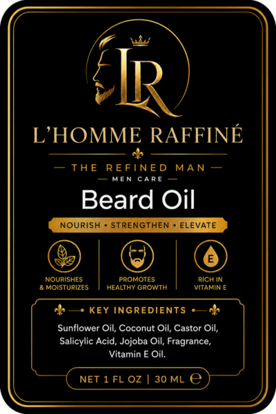 L’Homme Raffiné: The refine man beard care