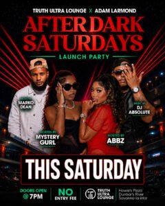 AFTER DARK SATURDAYS